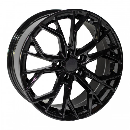 MAONS BLUE 558 18X8.0 5X112 ET38 GLOSS BLACK