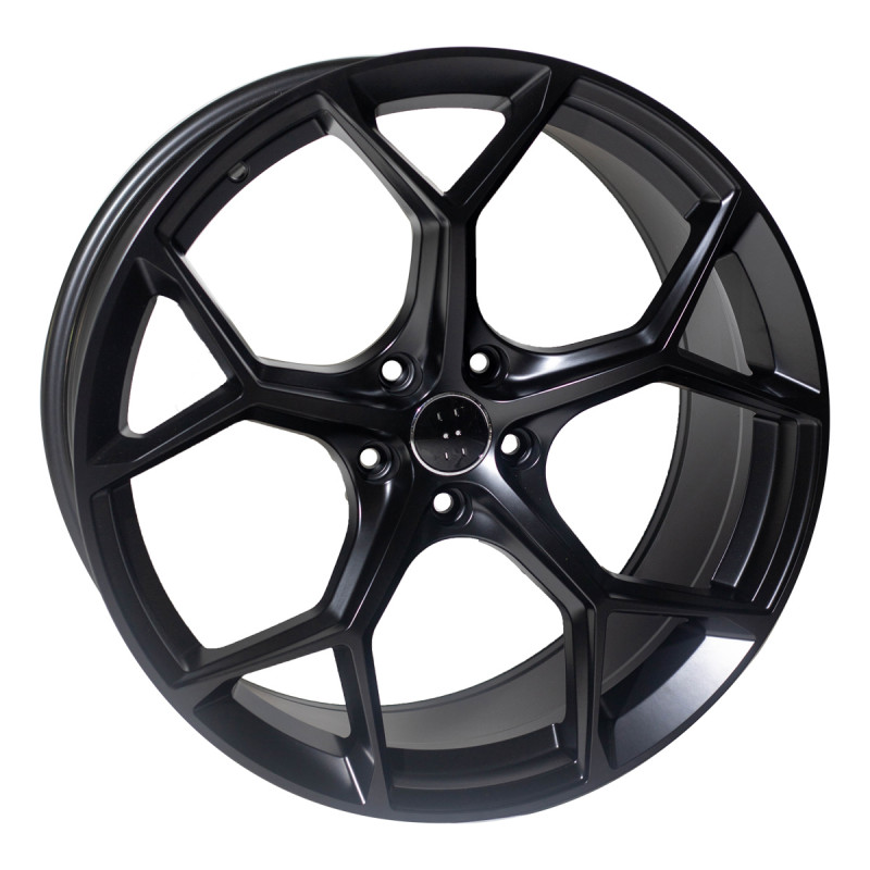 REPLICA AUDI STYLE 132 20X9.0 5X112 ET35 SATIN BLACK
