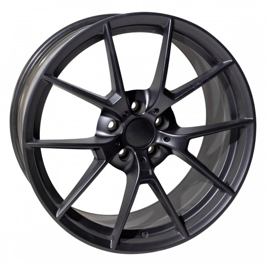 REPLICA BMW STYLE 1416 19X8.5-9.5 5X112 ET25-30 MATTE BLACK