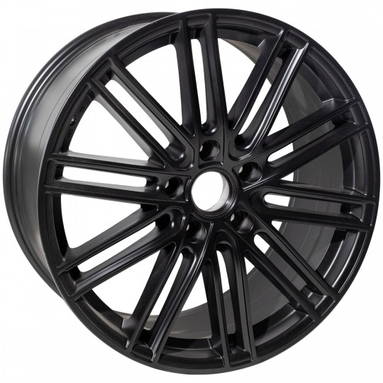 REPLICA PORSCHE STYLE 1350 20X9.5 5X130 ET55 MATTE BLACK