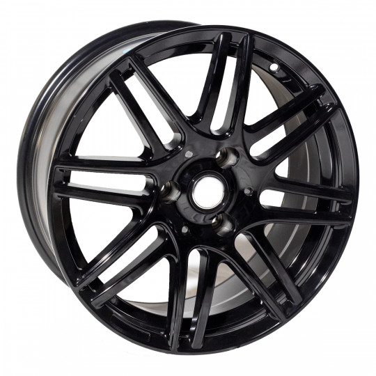 REPLICA SMART STYLE 130 16X6-17X7 3X112 ET24/27 GLOSS BLACK