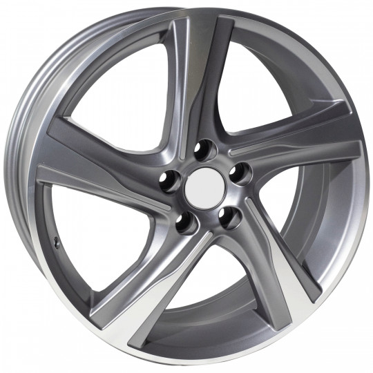 REPLICA VOLVO STYLE 115 18X7.5 5X108 ET50 GUNMETAL MACHINED FACED