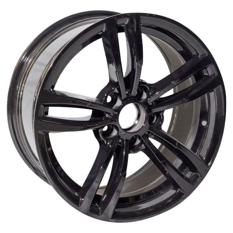 REPLICA BMW STYLE 5480 17X8 5X112 ET37 GLOSS BLACK