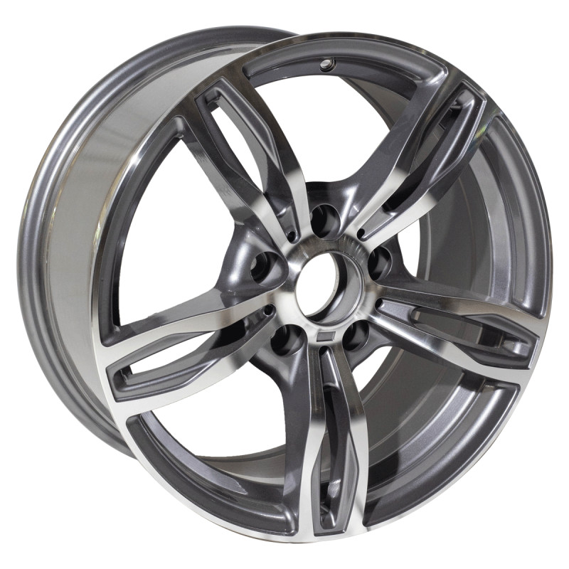 REPLICA BMW STYLE 5409 17X8 5X120 ET34 GUNMETAL MACHINED FACED