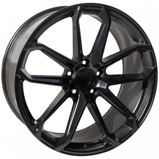 REPLICA PORSCHE STYLE 5084 22X10/11.5 5X130 ET45/61 MATTE BLACK