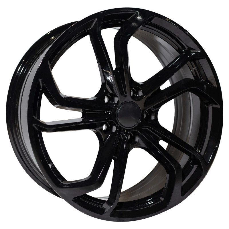 REPLICA VW STYLE 1698 18X8 5X112 ET42 GLOSS BLACK