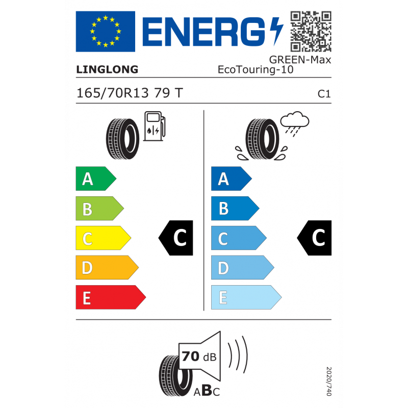 LINGLONG 165/70R13 79T GREENMAX ET