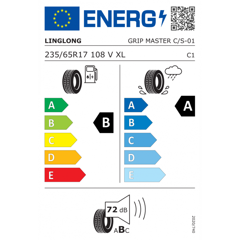 LINGLONG 235/65R17 108V XL GRIP MASTER C/S