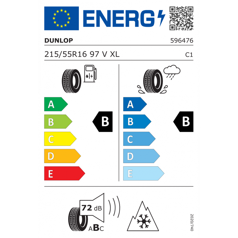 DUNLOP 215/55R16 97V XL ALL SEASON 2